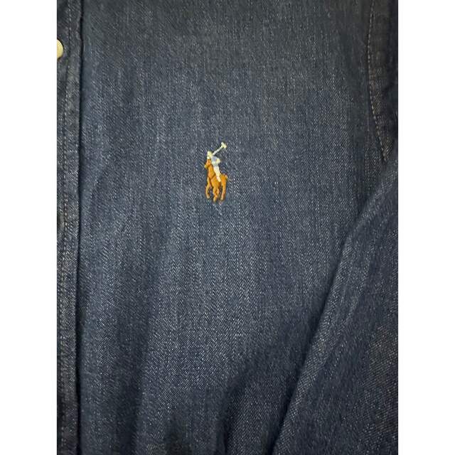 POLO RALPH LAUREN(ポロラルフローレン)のポロ ラルフローレン デニムワンピース レディースのワンピース(ひざ丈ワンピース)の商品写真