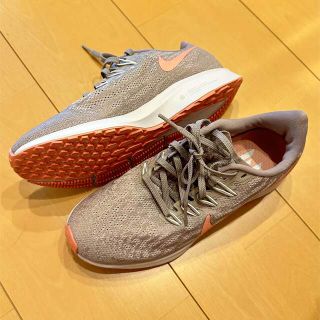 ナイキ(NIKE)の【最終値下】NIKE エアズーム ペガサス 36 グレー ピンク(スニーカー)