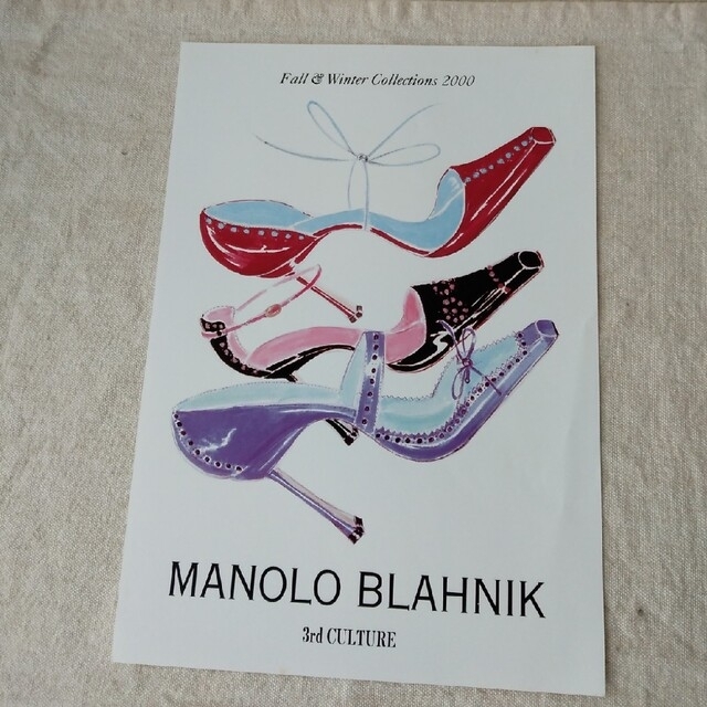 MANOLO BLAHNIK(マノロブラニク)のマノロブラニク　デザイン画 レディースの靴/シューズ(その他)の商品写真