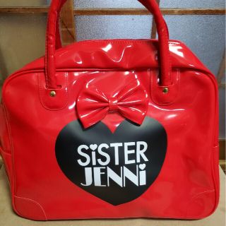 ジェニィ(JENNI)の新品、Sister JENNI  ボストンバッグ、赤(ボストンバッグ)