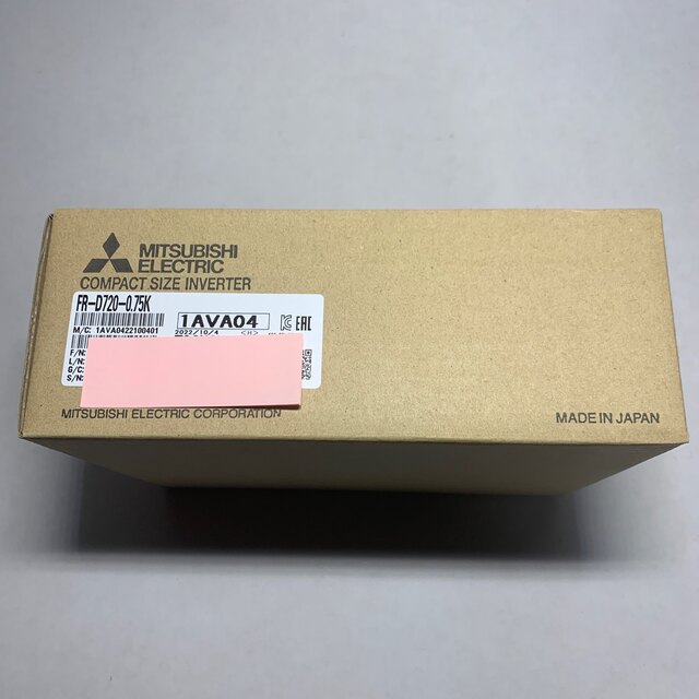 新品未開封 三菱電機 FR-D720-0.75K 1台 インバータ-