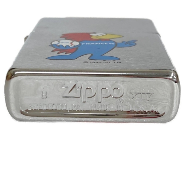 ジッポー【レア★新品未使用★】ZIPPO  ライター　98年　フランスW杯⚫︎カラー