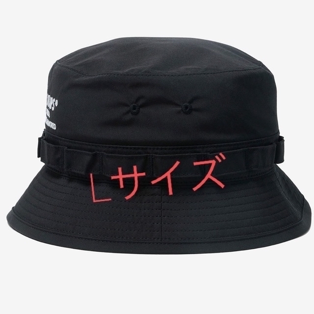 wtaps JUNGLE HAT size L BLACK