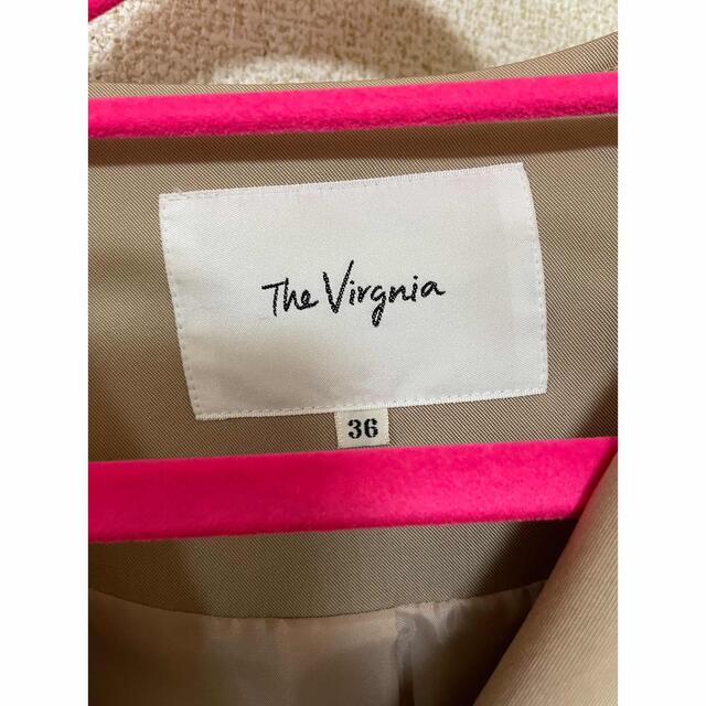 The Virgnia(ザヴァージニア)のThe Virgnia ザ ヴァージニア　トレンチコート ノーカラー レディースのジャケット/アウター(トレンチコート)の商品写真