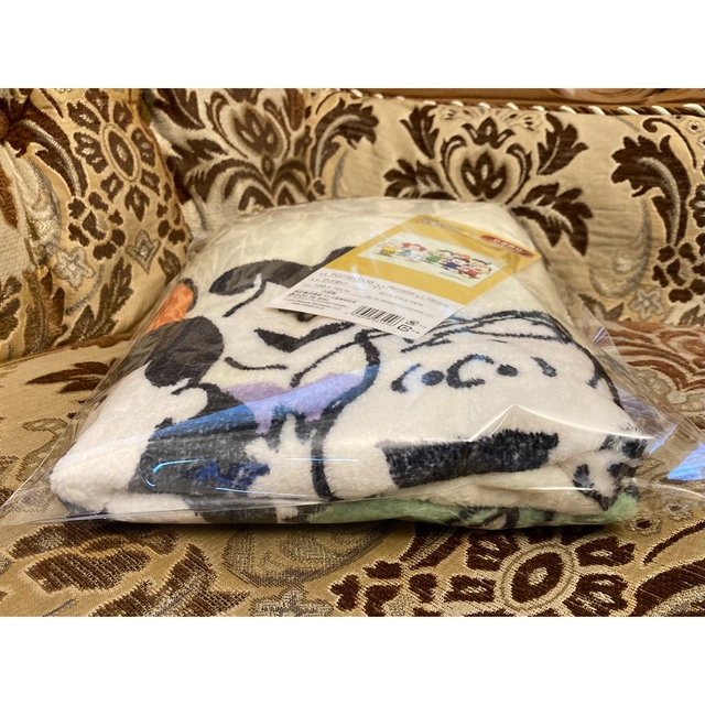 SNOOPY(スヌーピー)の新品 Vintage PEANUTS スヌーピー ひざ掛け 100×70cm インテリア/住まい/日用品の寝具(毛布)の商品写真