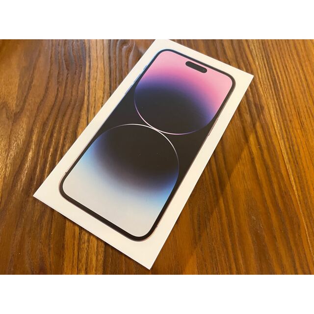 注目のブランド Pro iPhone14 新品未開封 Max 128GB ディープパープル