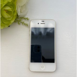 アイフォーン(iPhone)のau   iphone4s    ホワイト16G(スマートフォン本体)