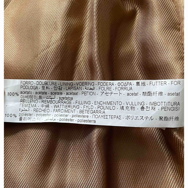 ZARA KIDS(ザラキッズ)のZARA ファー　コート　ベージュ　ブラウン　116 キッズ/ベビー/マタニティのキッズ服女の子用(90cm~)(ジャケット/上着)の商品写真