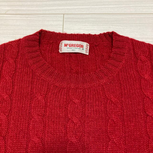 90s Vintage■McGREGOR マックレガー■ケーブル ニットセーター