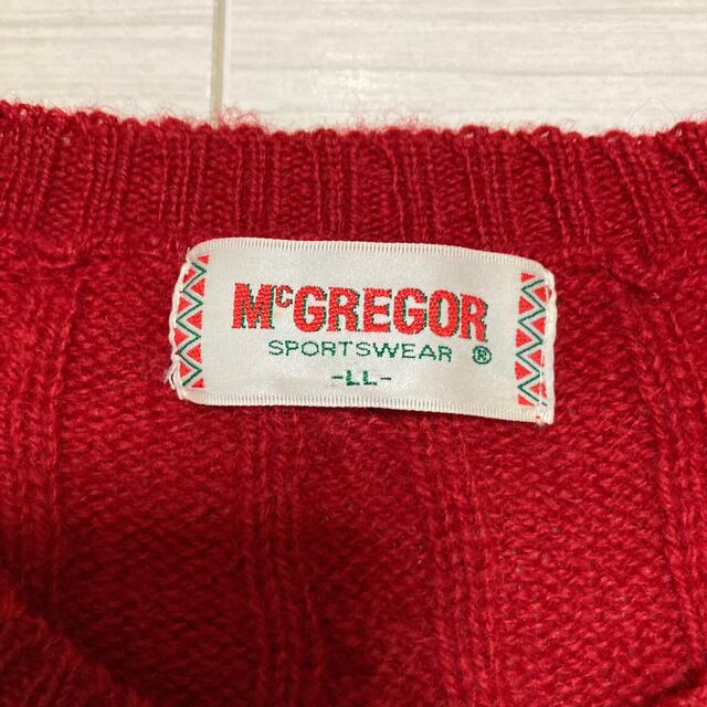 90s Vintage■McGREGOR マックレガー■ケーブル ニットセーター