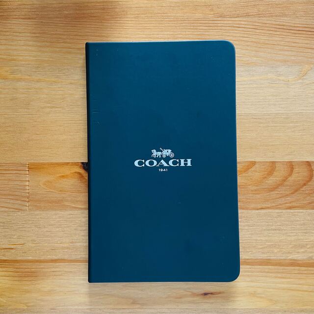 COACH(コーチ)のCOACH ノート インテリア/住まい/日用品の文房具(ノート/メモ帳/ふせん)の商品写真