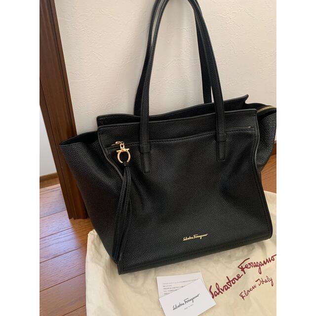 極美品 Ferragamo フェラガモ ガンチーニ トートバッグ ショルダー