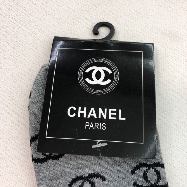 CHANEL(シャネル)の新品未使用品 CHANEL シャネル 靴下 くるぶしソックス レディースのレッグウェア(ソックス)の商品写真