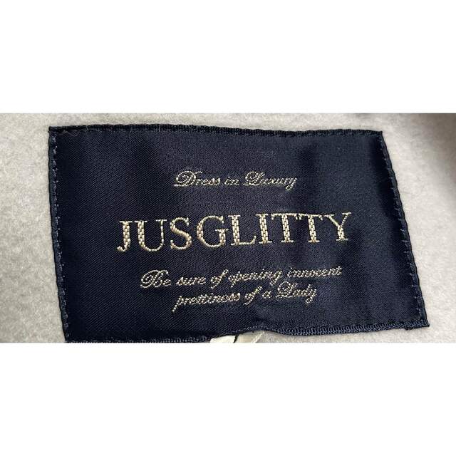 JUSGLITTY(ジャスグリッティー)のジャスグリッティー　ファーコート レディースのジャケット/アウター(ロングコート)の商品写真