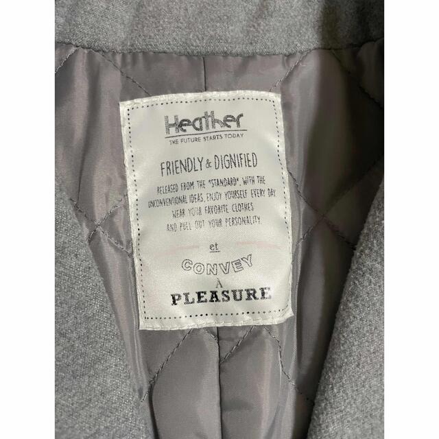 heather(ヘザー)のHeatherヘザーチェスターコート サイズ　 レディースのジャケット/アウター(チェスターコート)の商品写真