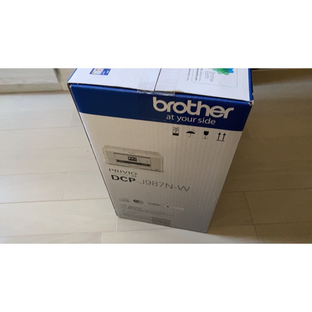 brother(ブラザー)の新品 未使用 brother インクジェット複合機 DCP-J987N-W スマホ/家電/カメラのPC/タブレット(PC周辺機器)の商品写真