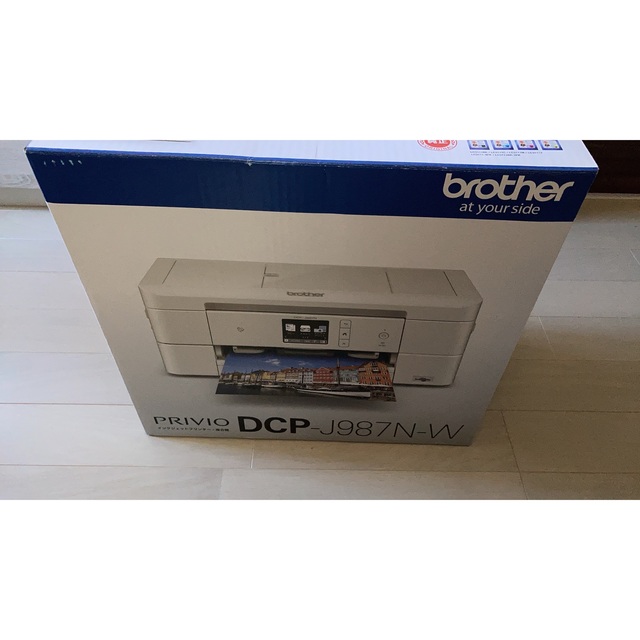 brother(ブラザー)の新品 未使用 brother インクジェット複合機 DCP-J987N-W スマホ/家電/カメラのPC/タブレット(PC周辺機器)の商品写真