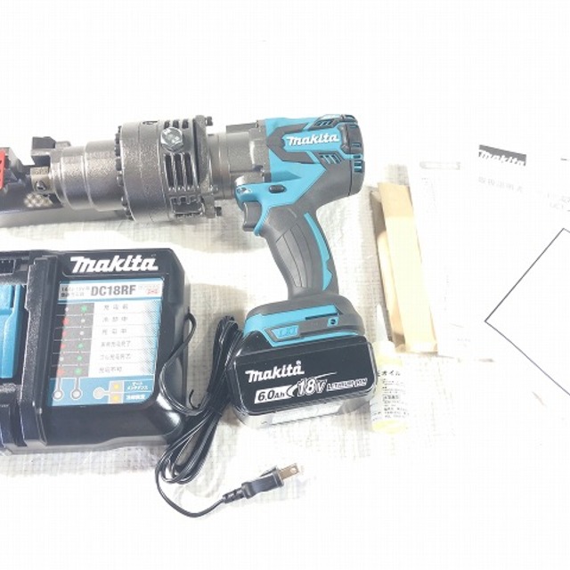 Makita ☆未使用品☆makita マキタ 16mm 18V 充電式鉄筋カッタ SC163DRG 携帯油圧式 6.0Ahバッテリー1個(BL1860B)  充電器(DC18RF) ケース付 60117の通販 by 工具販売専門店Borderless(ラクマ店)｜マキタならラクマ