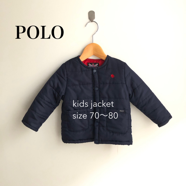 POLO RALPH LAUREN(ポロラルフローレン)のPOLO baby  ダウンジャケット80 キッズ/ベビー/マタニティのベビー服(~85cm)(ジャケット/コート)の商品写真