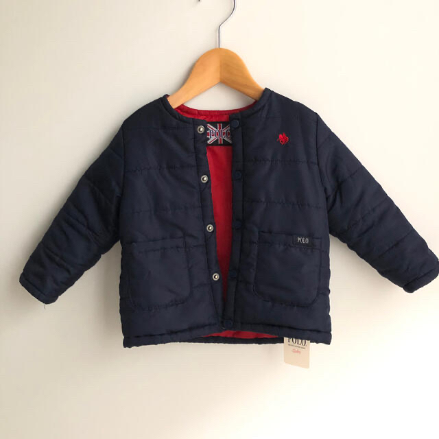 POLO RALPH LAUREN(ポロラルフローレン)のPOLO baby  ダウンジャケット80 キッズ/ベビー/マタニティのベビー服(~85cm)(ジャケット/コート)の商品写真