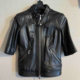 ラブレス(LOVELESS)の【美品】LOVELESS レザーライダース(ライダースジャケット)