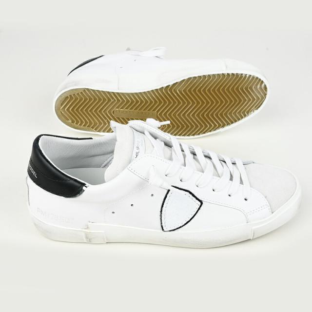 PHILIPPE MODEL PARIS フィリップモデル メンズ PRLU 1011 スニーカー 靴 イタリア正規品 新品 ホワイト