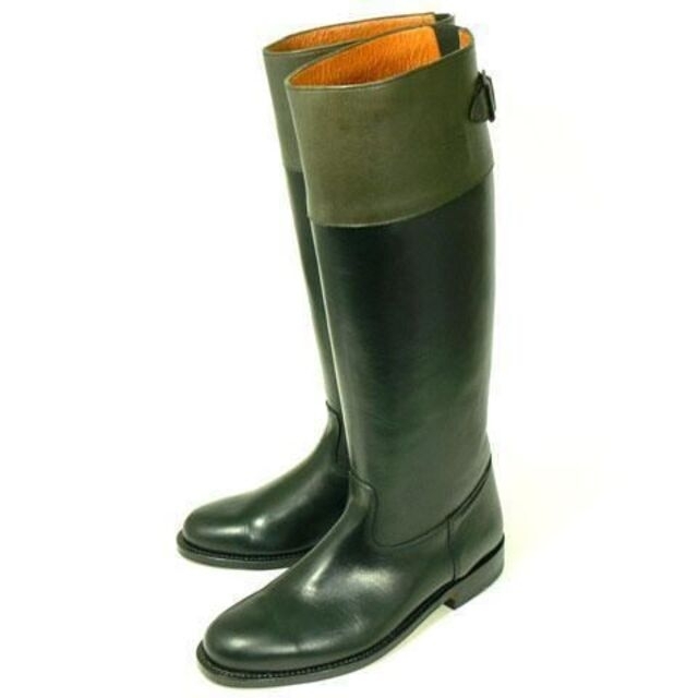 PALANCO バックファスナー ジョッキーブーツ 23.0cm L/BR online shop