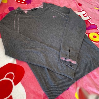 バーバリーブラックレーベル(BURBERRY BLACK LABEL)の薄手セーター(ニット/セーター)