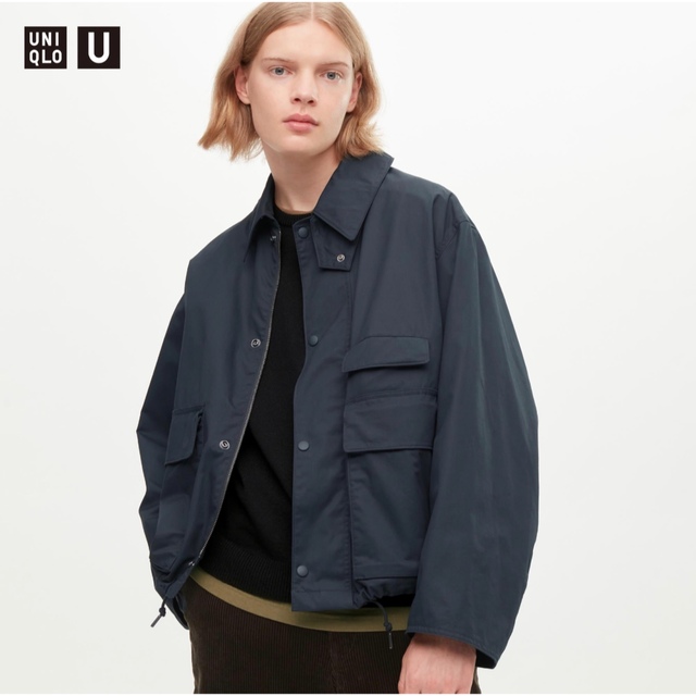 UNIQLO(ユニクロ)のユニクロU 22AW ユーティリティショートブルゾン　ジャケット　サイズ　M メンズのジャケット/アウター(ブルゾン)の商品写真