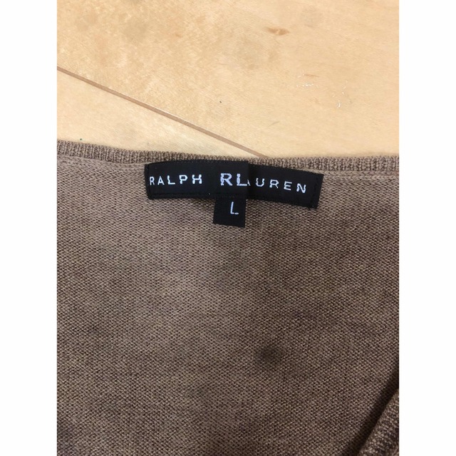 Ralph Lauren(ラルフローレン)のラルフローレン vニットＬ メンズのトップス(ニット/セーター)の商品写真