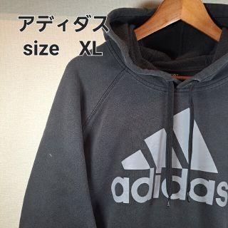 アディダス(adidas)のadidas、アディダス、パーカー、ビッグロゴ(パーカー)