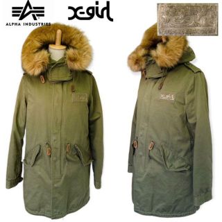 ALPHA INDUSTRIES - 良品定4.1万 ALPHA M-51 モッズコート ファー