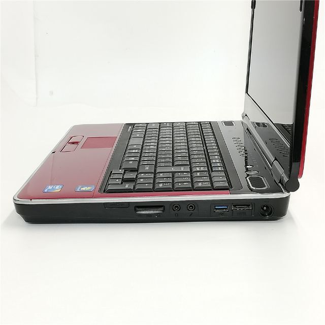 富士通 ノートpc NF/G70 赤色 4GB BD 無線 Windows10