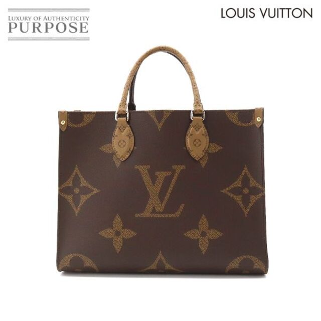 未使用 展示品 ルイ ヴィトン LOUIS VUITTON ジャイアント モノグラム オンザゴー MM 2way トート ショルダー バッグ M45321 VLP 90168051