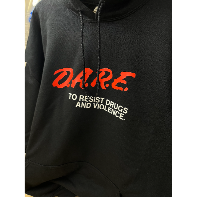 DARE パーカー　D.A.R.E.