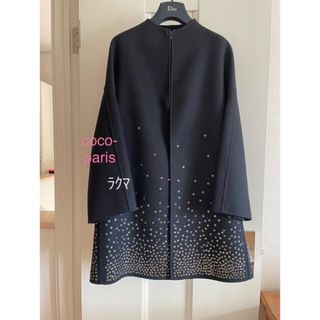 70s Christian Dior ガウン　ローブ　ブラウン　ONE SIZE