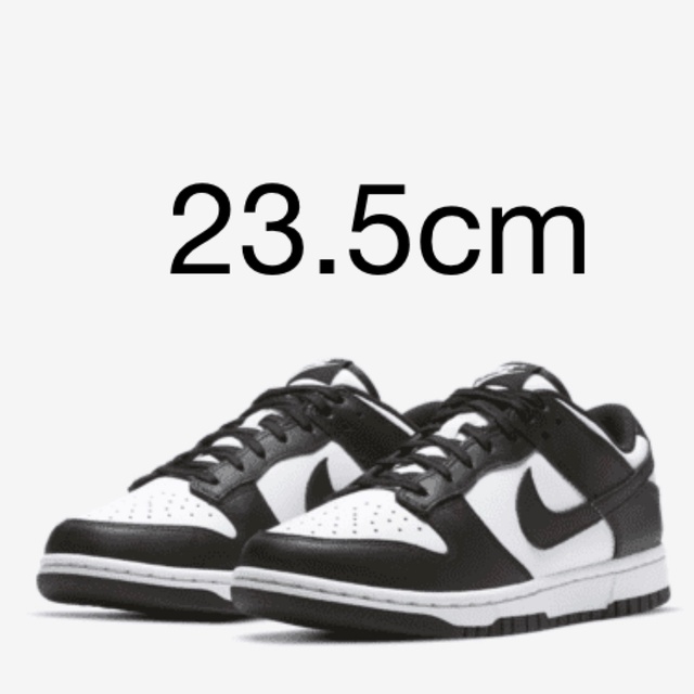 NIKE(ナイキ)のNike Dunk Low White Black Panda 23.5cm レディースの靴/シューズ(スニーカー)の商品写真