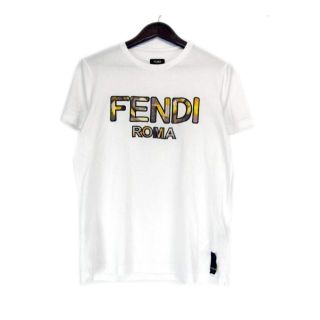 フェンディ ロゴTシャツ Tシャツ・カットソー(メンズ)の通販 17点 オンラインストア Tシャツ ffロゴ レア国内即完売 FENDI Tシャツ/カットソー(半袖/袖なし)