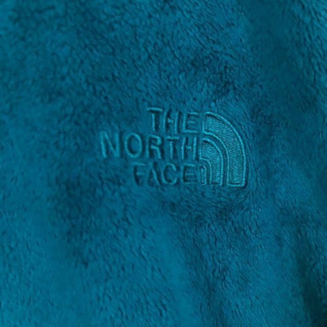 THE NORTH FACE(ザノースフェイス)の【人気即売】ノースフェイス　フリースフルジップ刺繍　レディース　M グリーン レディースのジャケット/アウター(ブルゾン)の商品写真
