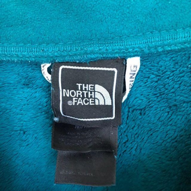 THE NORTH FACE(ザノースフェイス)の【人気即売】ノースフェイス　フリースフルジップ刺繍　レディース　M グリーン レディースのジャケット/アウター(ブルゾン)の商品写真