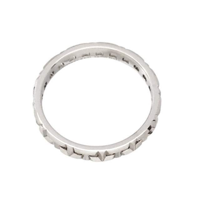 Tiffany & Co.(ティファニー)のティファニー T トゥルー ナローリング K18WG 約12.5号 指輪  レディースのアクセサリー(リング(指輪))の商品写真