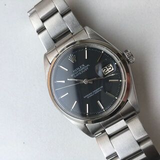 ロレックス　デイトジャスト 1600 ブラック文字盤　ROLEX