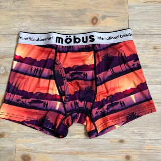 モーブス(mobus)のモーブスmobus 前開きボクサーパンツ　サンセット夕日ハワイ(ボクサーパンツ)