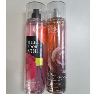 バスアンドボディーワークス(Bath & Body Works)の新品未開封バス&ボディワークス　フレグランスミスト2本セット(香水(女性用))