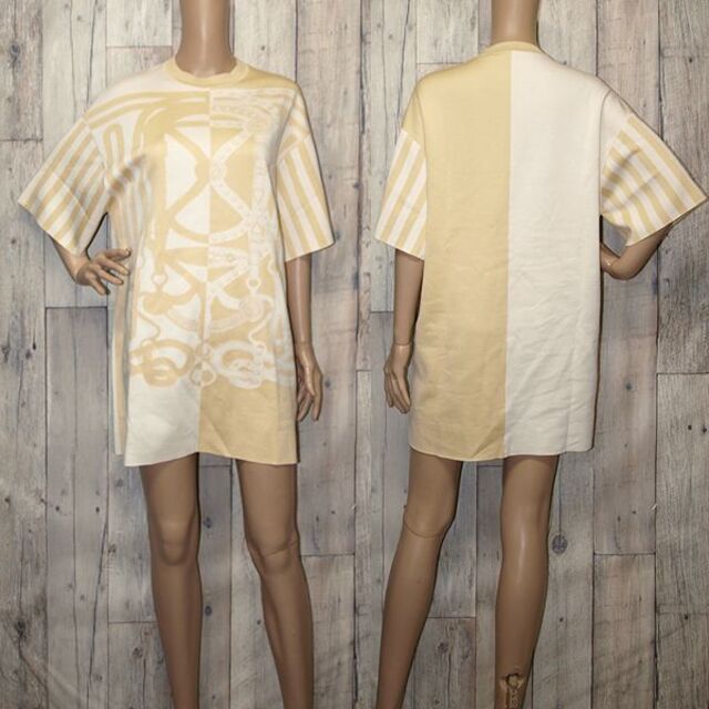 レビューで送料無料】 Hermes - HERMES◇エルメス・ロングTシャツ◇36