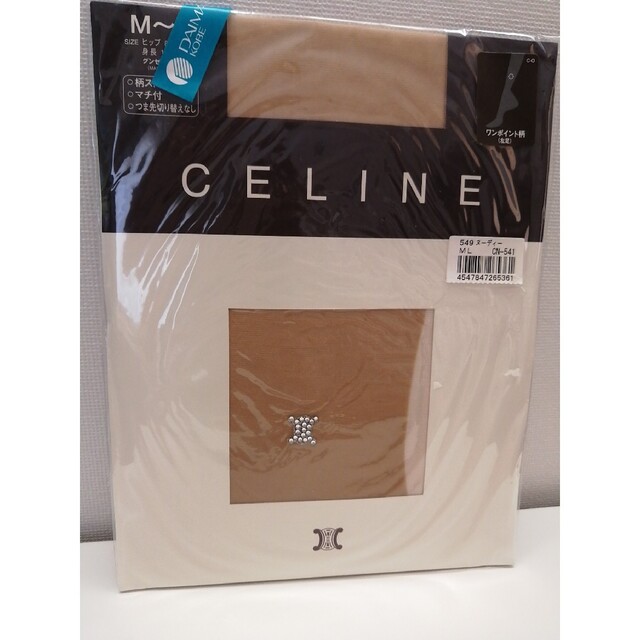 celine(セリーヌ)のCELINE☆ワンポイント柄ストッキング レディースのレッグウェア(タイツ/ストッキング)の商品写真