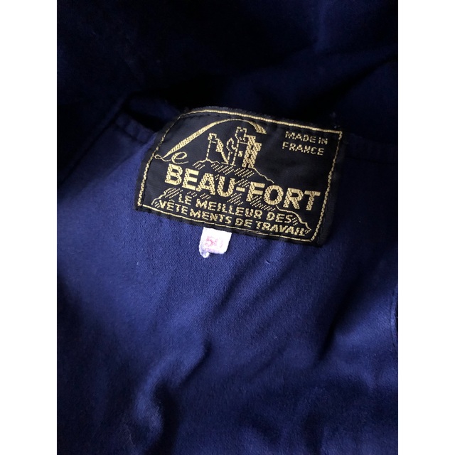ANATOMICA - 50s フレンチワーク BEAU-FORT モールスキン 黒タグ ANATOMICA - 50s フレンチワーク BEAU-FORT モールスキン 黒タグ