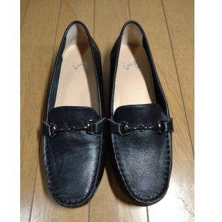 イング(ing)のing　黒　☆美品☆値下げ　ビットモカシューズ　本革(ローファー/革靴)