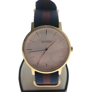 ニクソン(NIXON)の□□NIXON ニクソン 腕時計 リストウォッチ クォーツ BRING IT THE PORTER ホワイト NA10592439(その他)