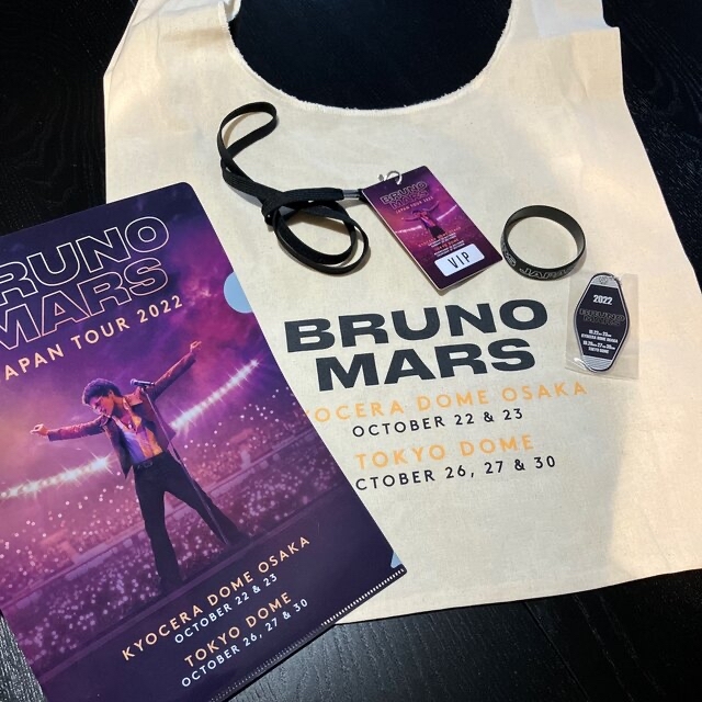 Bruno Mars Japan tour2022 VIP エンタメ/ホビーのタレントグッズ(ミュージシャン)の商品写真